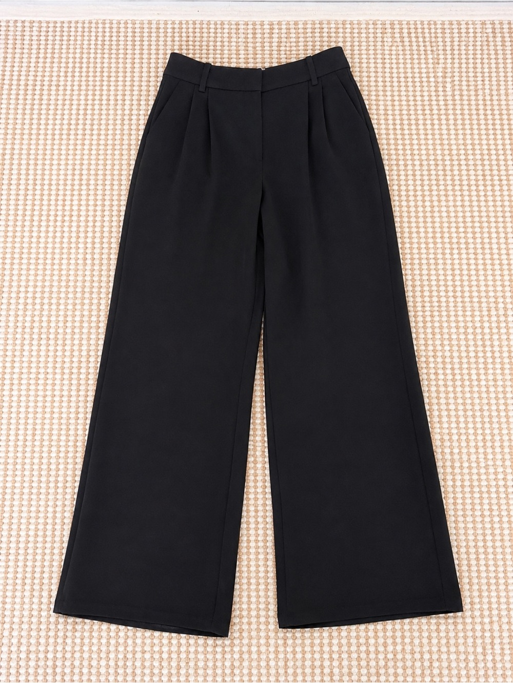 Favorite Daughter Black Wide Leg Pants Women’s Size 8 High Rise Trouser